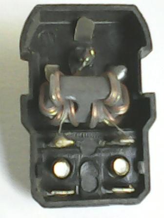Fig. 2: Desoldar el inductor, del pin central