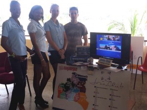 Joven Club de Mayabeque participan en Feria de la UNAH