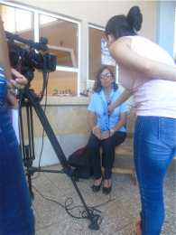Entrevista concedida para el programa «Hoy» de «TV Yumurí»