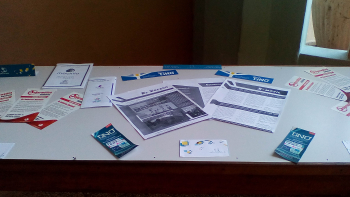 Sueltos, marcadores y propaganda gráfica de Tino