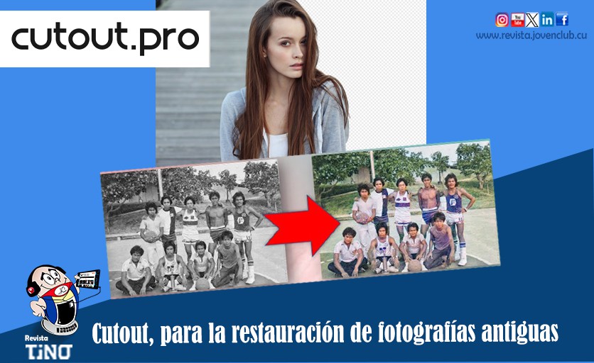 Cutout, para la restauración de fotografías antiguas