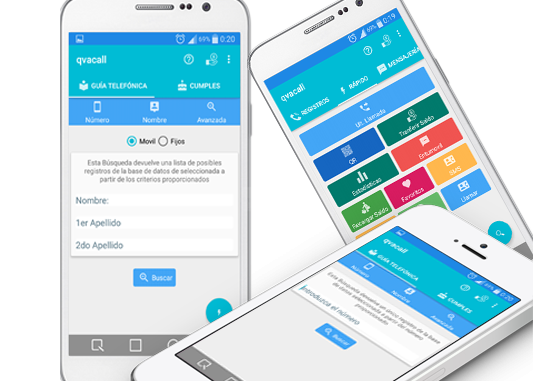 qvacall-app-cubana Ventanas de QvaCall