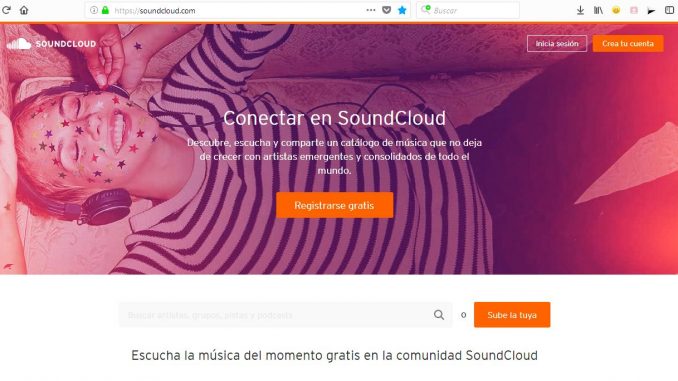 iniciarSoundCloud SoundCloud
