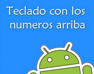 configurar Teclado numérico en Android
