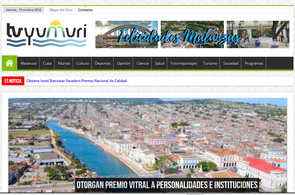 Sitios TV Yumurí WEB - Revista Tino