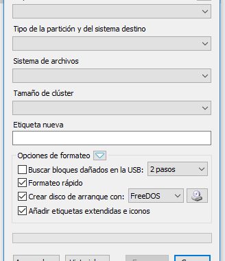 Rufus Crear USB booteable
