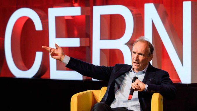 Tim Berners-Lee Tim Berners-Lee. durante la celebración del 30 aniversario de la Web. COFFRINI / AFP - Revista Tino
