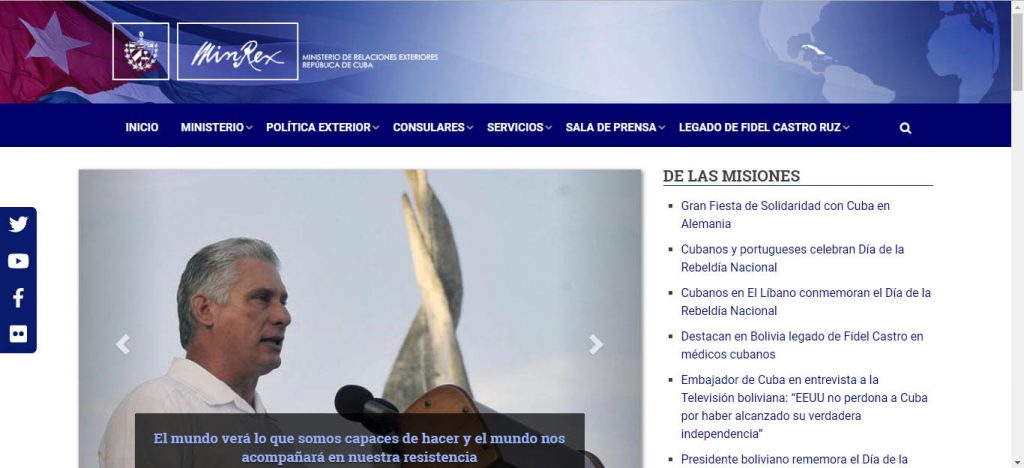 Ministerio de Relaciones Exteriores - #RevistaTino