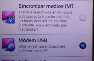 Fig. 3. Activar Modem USB. #RevistaTino