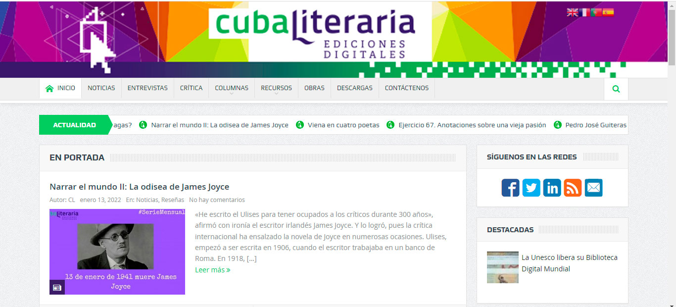 Sitio de Cuba Literaria