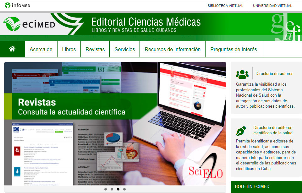 Editorial de Ciencias Médicas - #RevistaTino