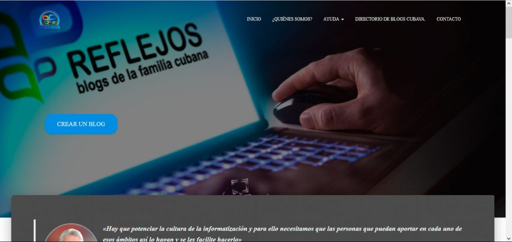 Plataforma de blogs Reflejos - #RevistaTino