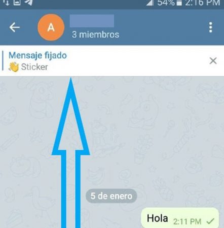 Fijar mensajes en los chats de Telegram - Revista TINO