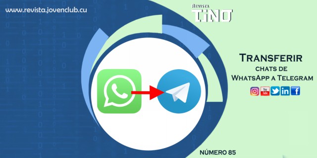 Transferir chats de WhatsApp a Telegram