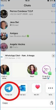 Transferir chats de WhatsApp 1 #RevistaTino