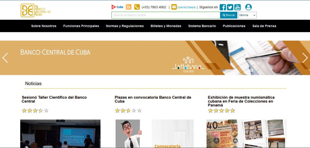Banco Central de Cuba - #RevistaTino