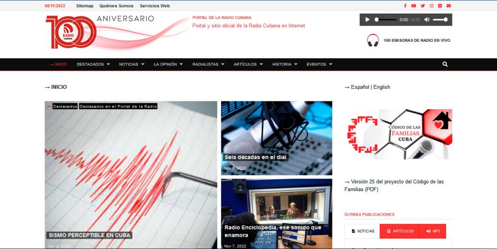 Radio Cubana en Internet - #RevistaTino