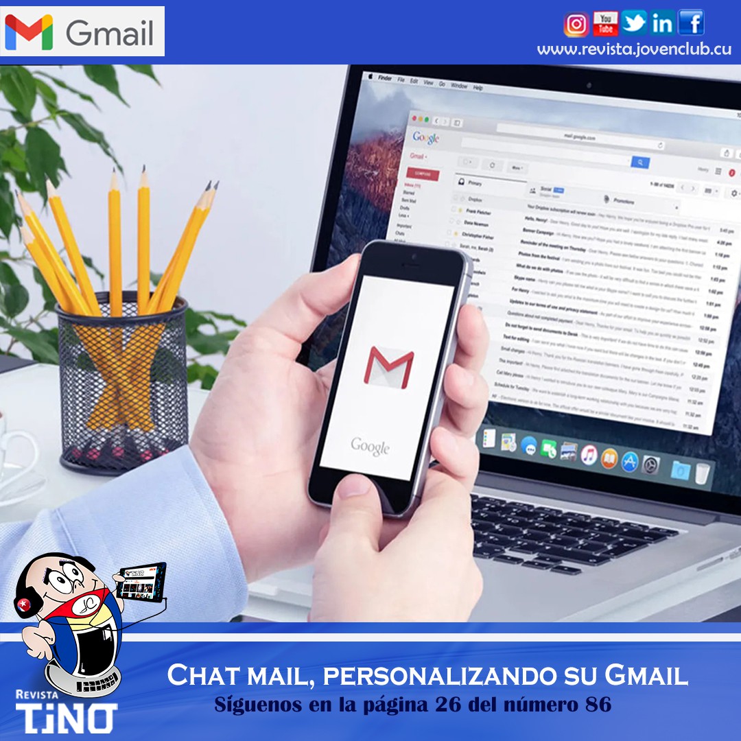 Chat mail, personalizando su Gmail
