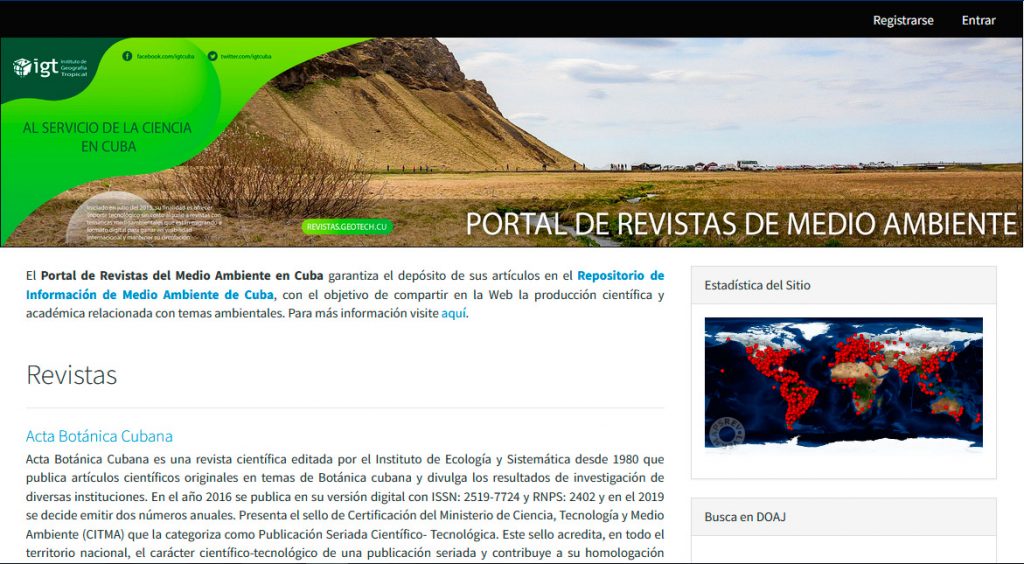 Portal de Revistas del Medio Ambiente - #RevistaTino