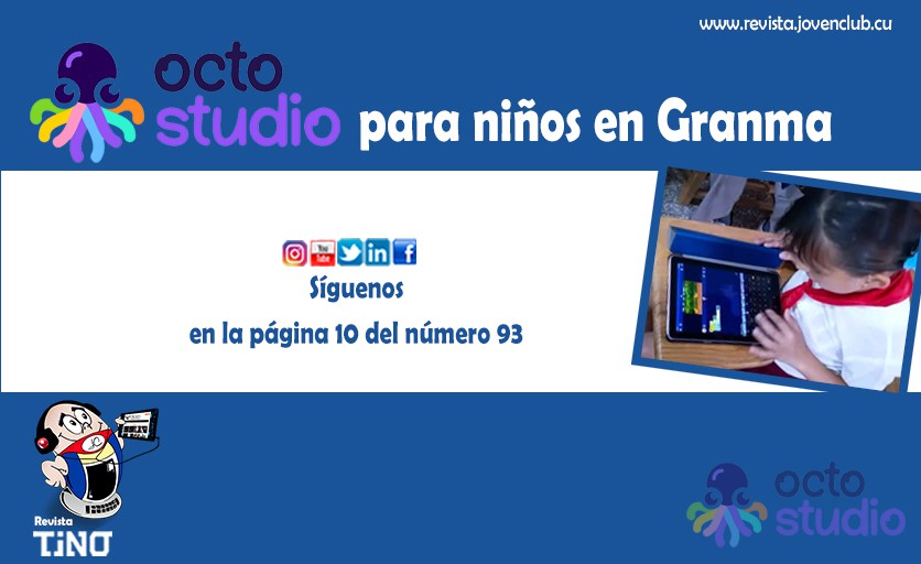 OctoStudio para niños en Granma