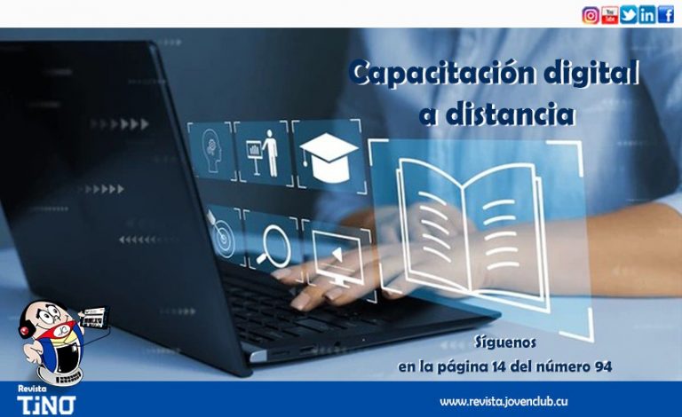 Capacitación digital a distancia