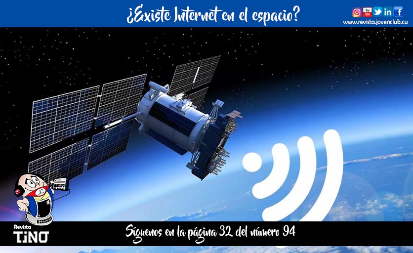 ¿Existe Internet en el espacio?