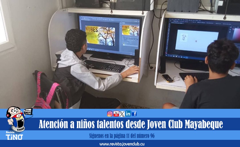 Atención a niños talentos desde Joven Club Mayabeque