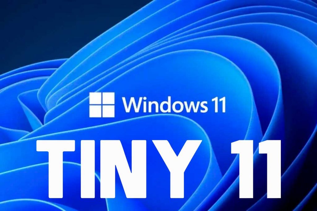 Fig. 1. Tiny11, versión reducida de Windows 11. #RevistaTino