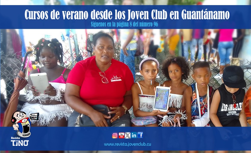 Cursos de verano desde los Joven Club en Guantánamo