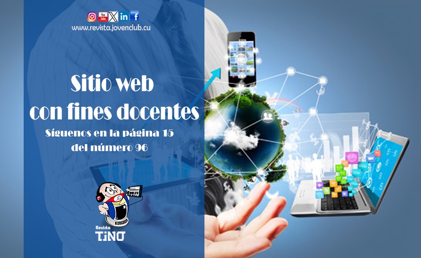 Sitio web con fines docentes