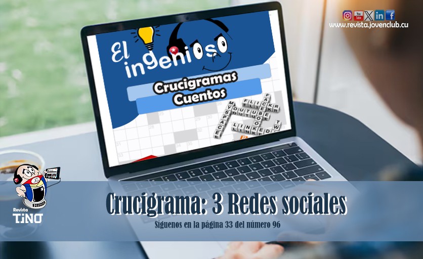 Crucigrama 3: Redes sociales