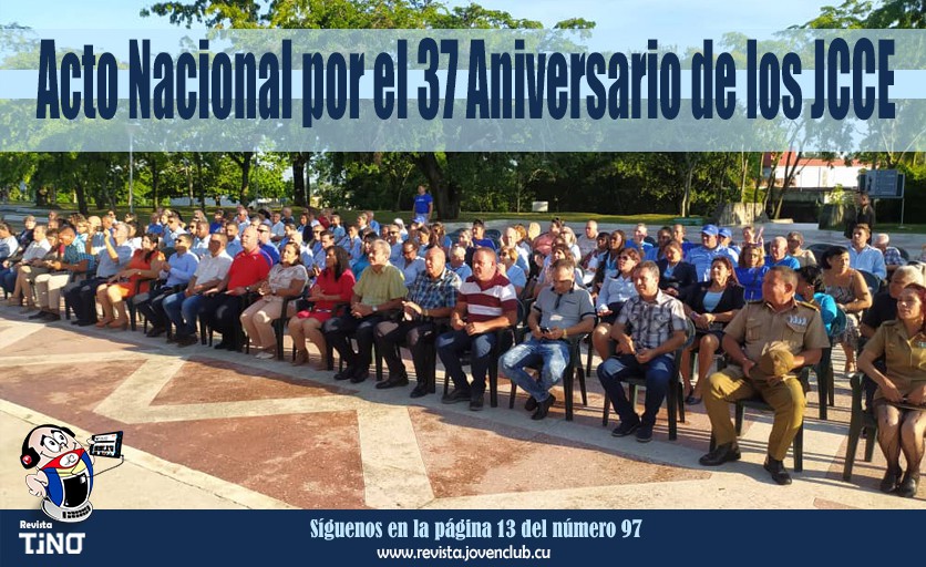 Acto Nacional por el 37 Aniversario de los JCCE