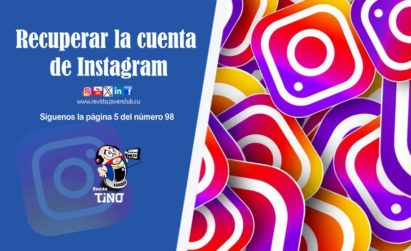 Recuperar la cuenta de Instagram