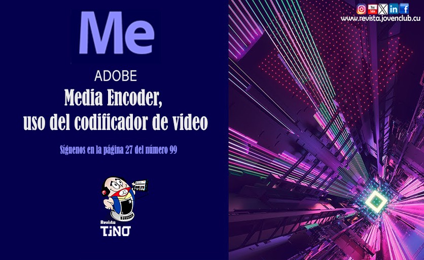 Adobe Media Encoder, uso del codificador de video