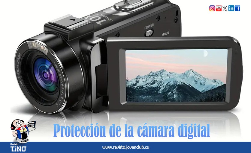 Protección de la cámara digital