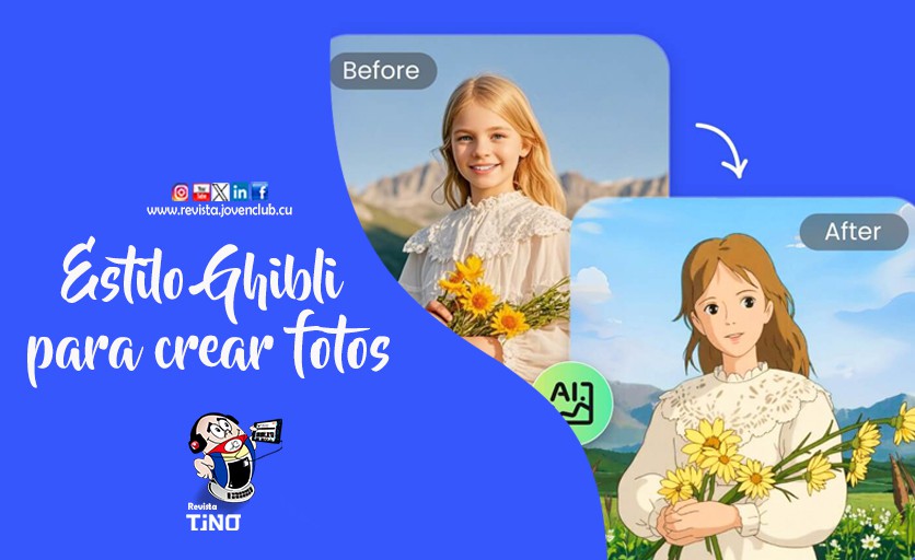 Estilo Ghibli para crear fotos