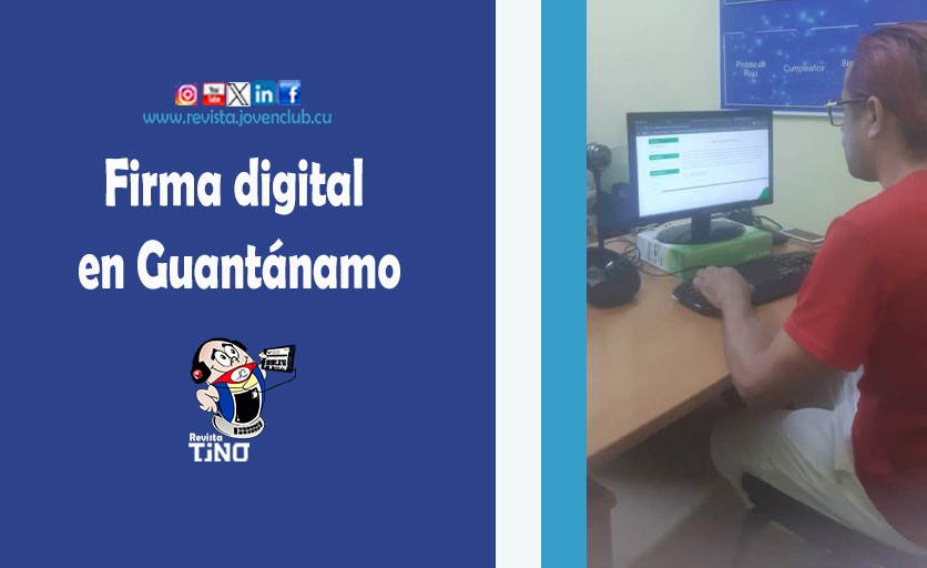 Firma digital en Guantánamo