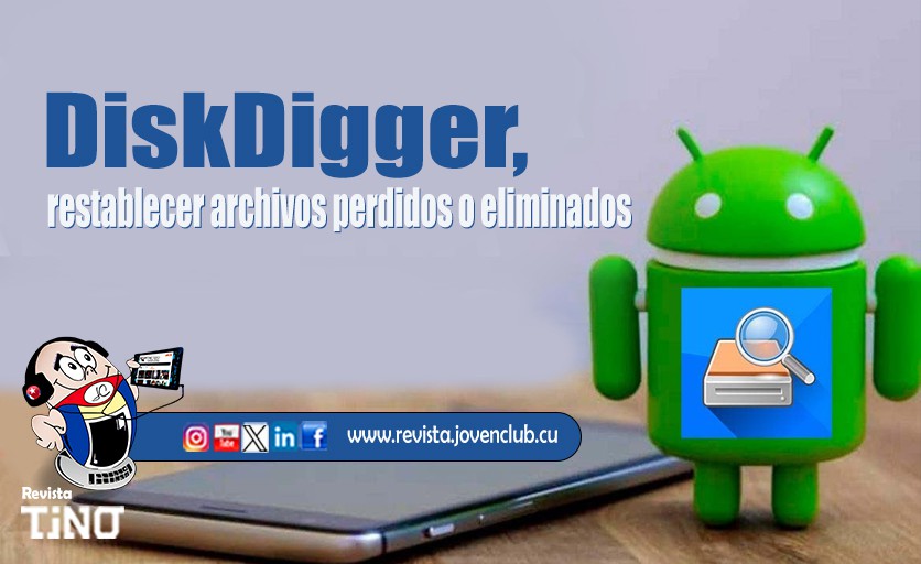 DiskDigger, restablecer archivos perdidos o eliminados