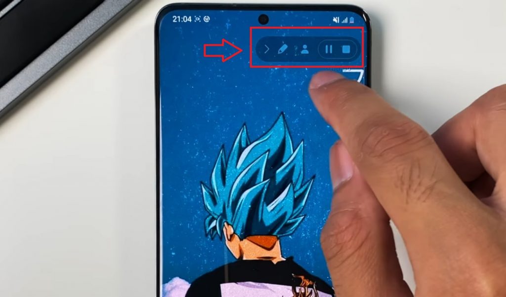 Fig. 4. Graba lo que deseas. #RevistaTino