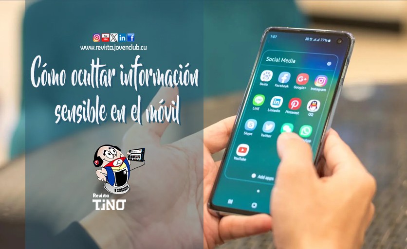 Cómo ocultar información sensible en el móvil