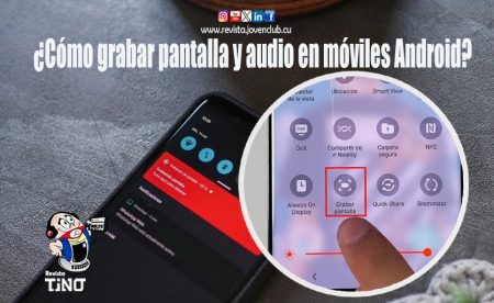 ¿Cómo grabar pantalla y audio en móviles Android?