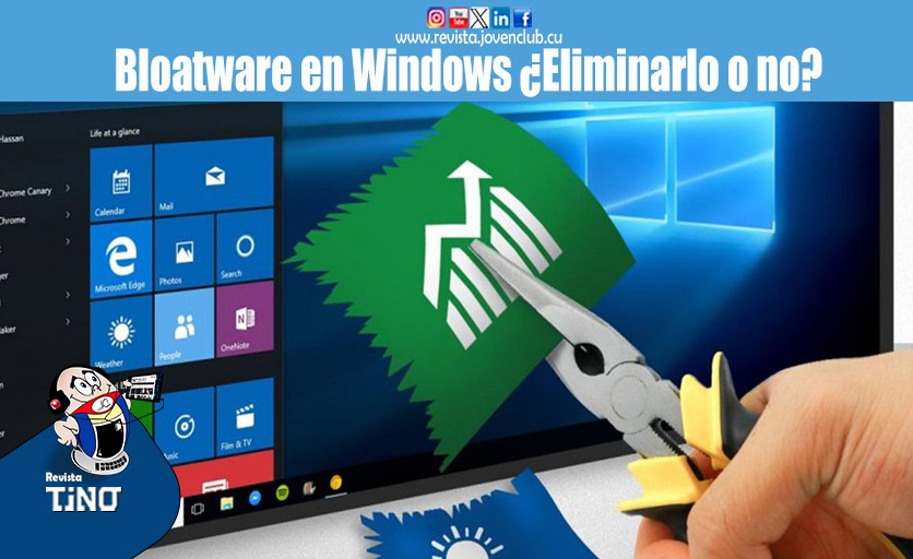 Bloatware en Windows: ¿Eliminarlo o no?