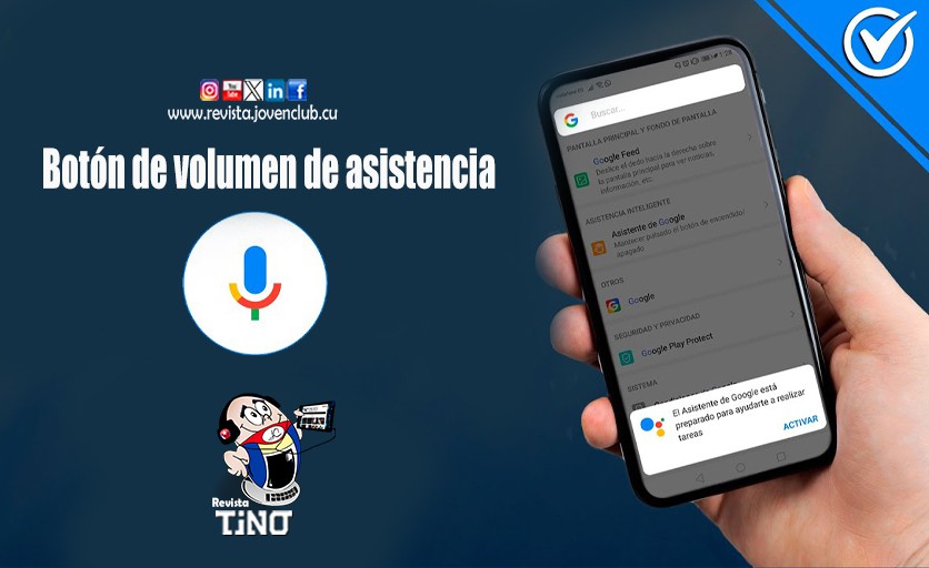 Botón de volumen de asistencia