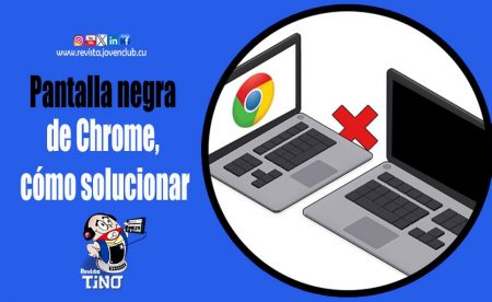 Pantalla negra de Chrome, cómo solucionar