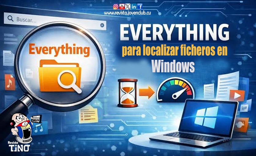 Everything para localizar ficheros en Windows