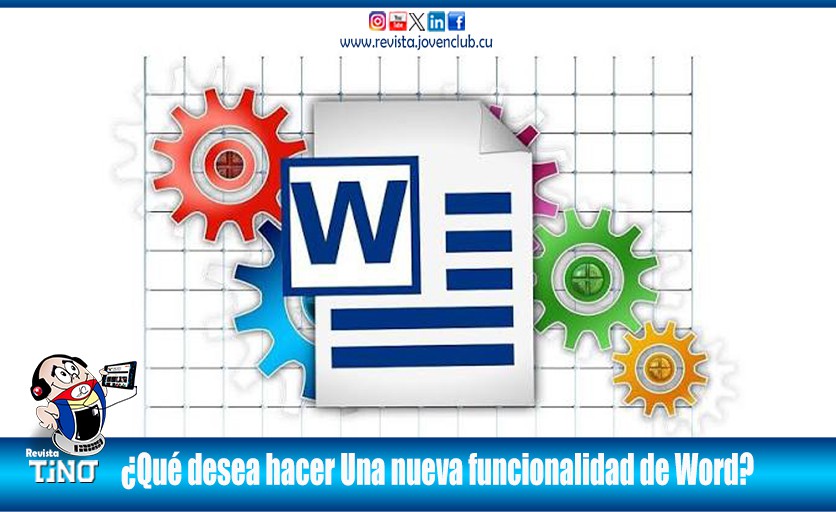 ¿Qué desea hacer? Una nueva funcionalidad de Word