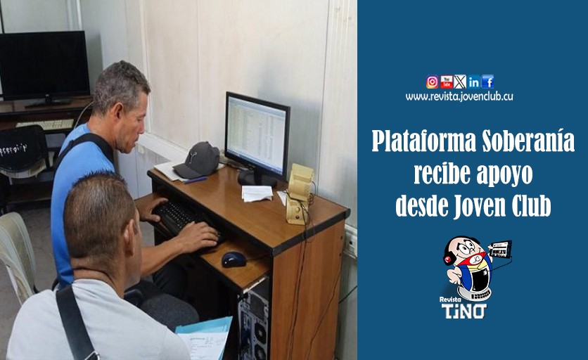 Plataforma Soberanía recibe apoyo desde Joven Club