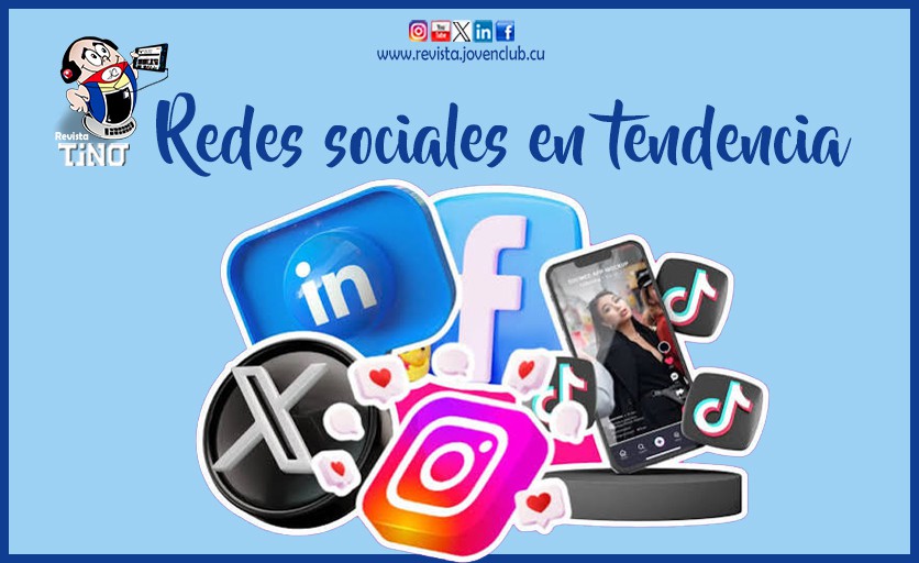 Redes sociales en tendencia